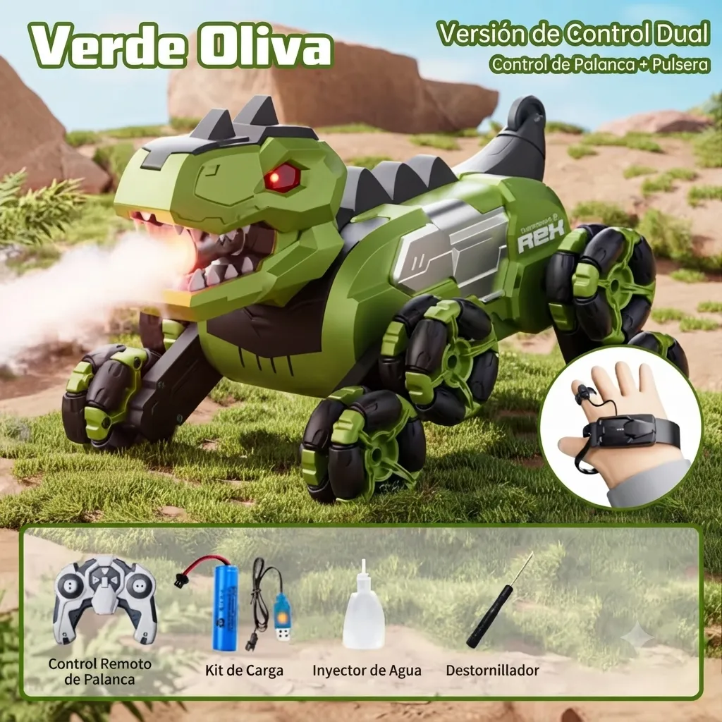 Stunt Car  Dinosaurio Rex a Control Remoto